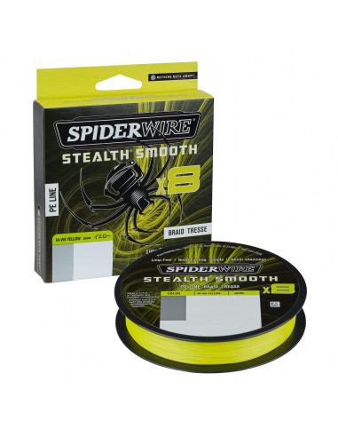 SpiderWire Stealth Smooth8 150 m / Tragk.: 16,5 kg / 0,15 mm