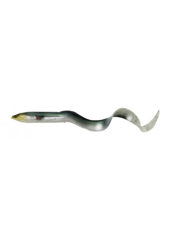 Gear 3D Real Eel Loose Body 20 cm, Fb.: Green Silver