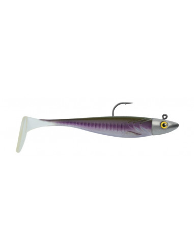 Delalande Zand Fat Shad 7 cm / 4 g./ Fb.: 143 Green Waka