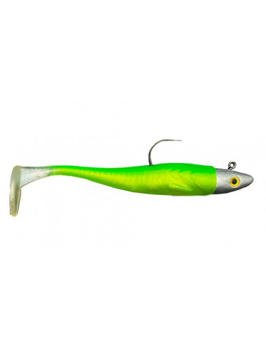 Delalande Zand Fat Shad 7 cm /  4 g./ Fb.: 399 Natural Gecko